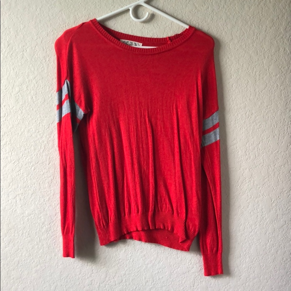 Red sweater